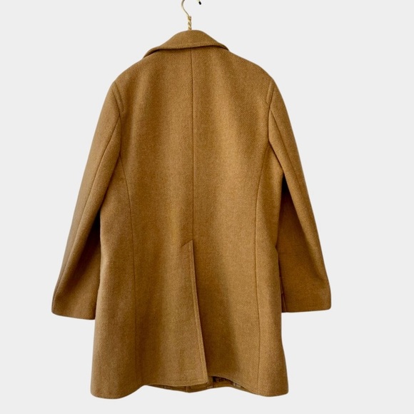 Vintage The Men’s Shop JCPenney Camel Wool Overcoat – Size 44 – Classic Menswear - Picture 4 of 15